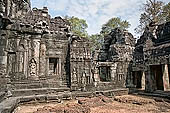 Banteay Kdei temple - towers nad galleries of the inner temple enclosures.